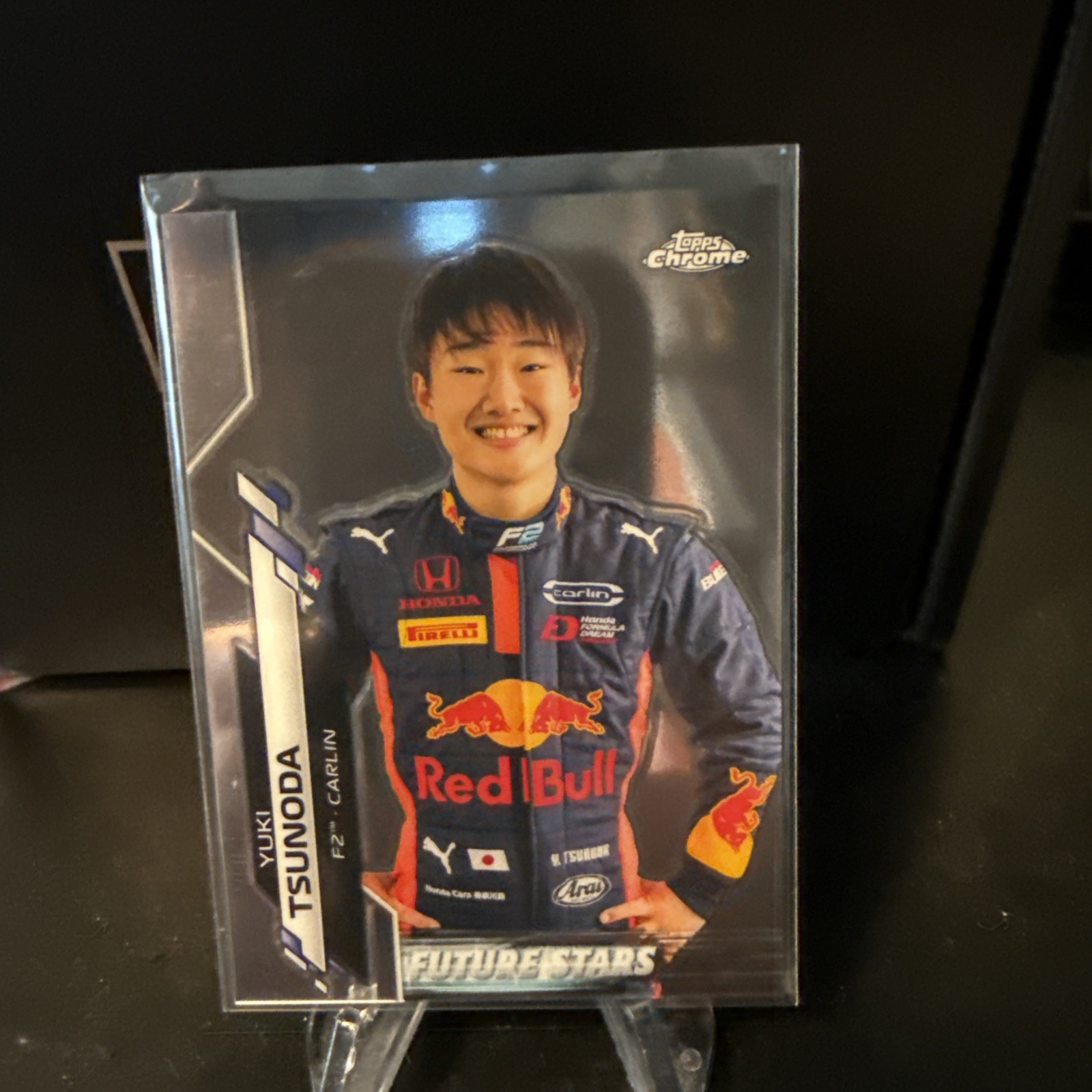 2020 Topps Chrome Formula 1 F1 #60 Yuki Tsunoda RC
