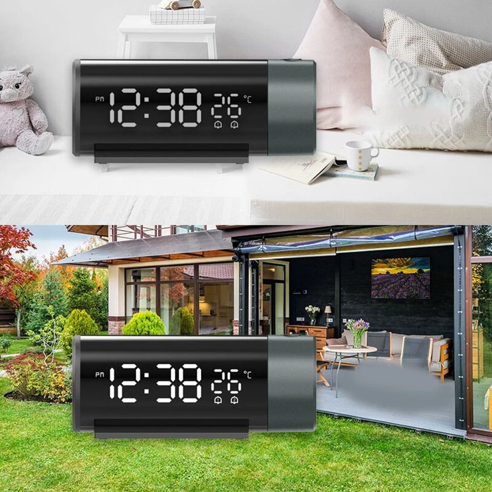 Simplified Control LED Projection Alarm with Accurate Temperature Readings - Image 3 of 4