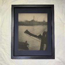 Alvin Langdon Coburn "Wapping" CUSTOM FRAMED Art
