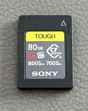 Sony Tough CEAG80T 80GB CFexpress Type A Memory Card