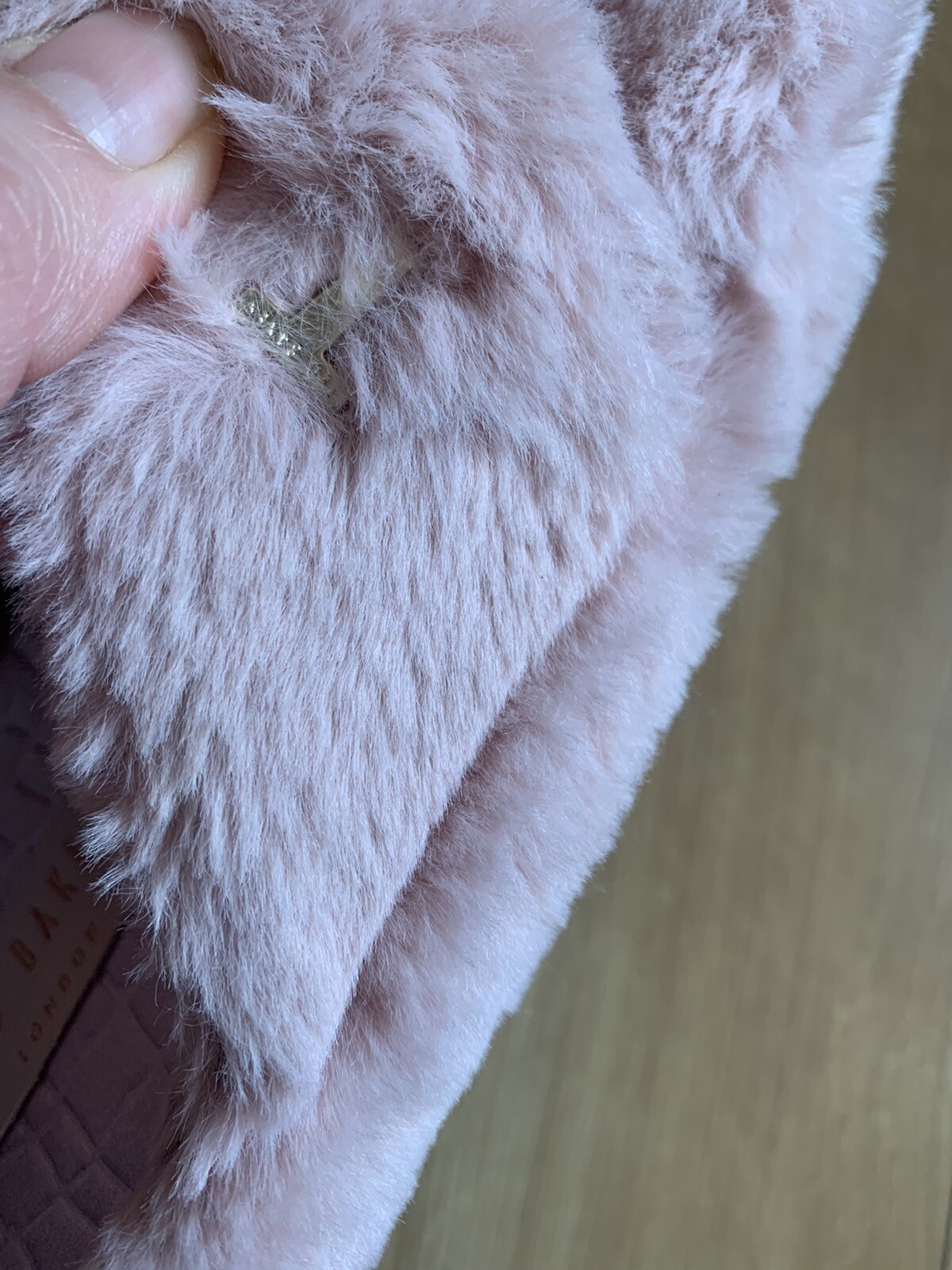 Ted Baker Dusky Pink Ladies Slippers Size 5 /38 image 4