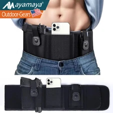 Tactical Universal Belly Band Holster for Gun Pistol Mag Concealed Carry Belt