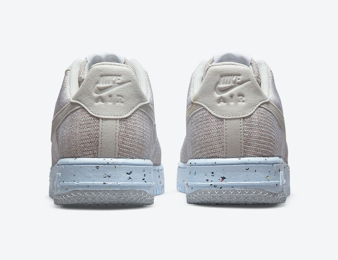 New Nike Air Force 1 Low Crater Flyknit SZ 8.5 Recycle