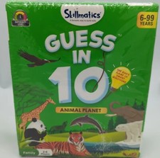 Skillmatics GUESS IN 10 Animal Planet, for Families and Kids Animals Card Game