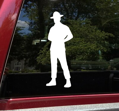 Drill Instructor Sergeant Vinyl Decal | Boot Camp Male Turned | Die Cut Sticker