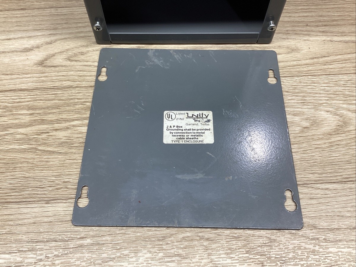 Unity J &P Box 21N2 Type 1 Enclosure #809H8PR8*CO | eBay