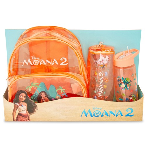 Moana Bag Set Complete With A Drinks Bottle, Backpack And Pencil Case - Picture 3 of 7