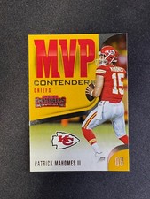 2018 Contenders MVP Contenders Patrick Mahomes II #MVP-19 Chiefs 2nd Year Card