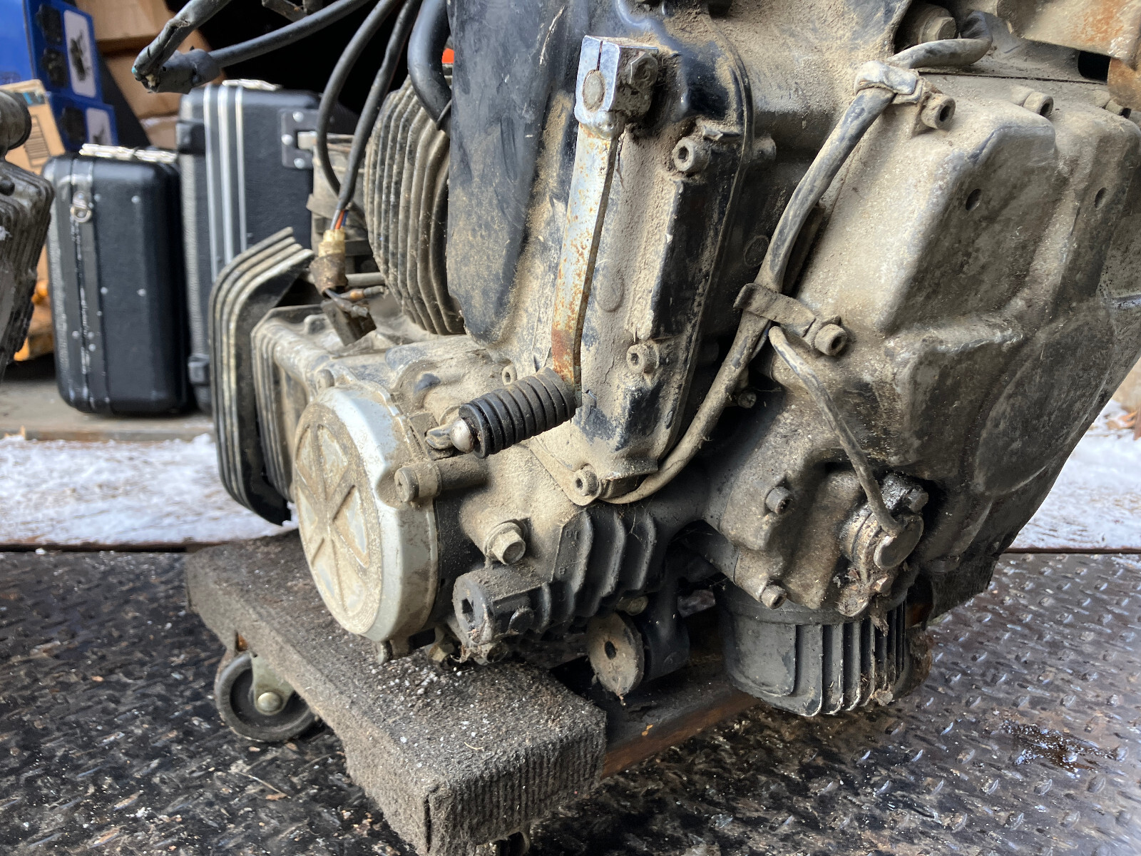 Yamaha 700cc motorcycle engine core 1AA 1985 Maxim XJ700 | eBay