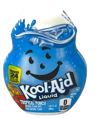Kool Aid Tropical Punch Liquid Water Enhancer 1.62 oz