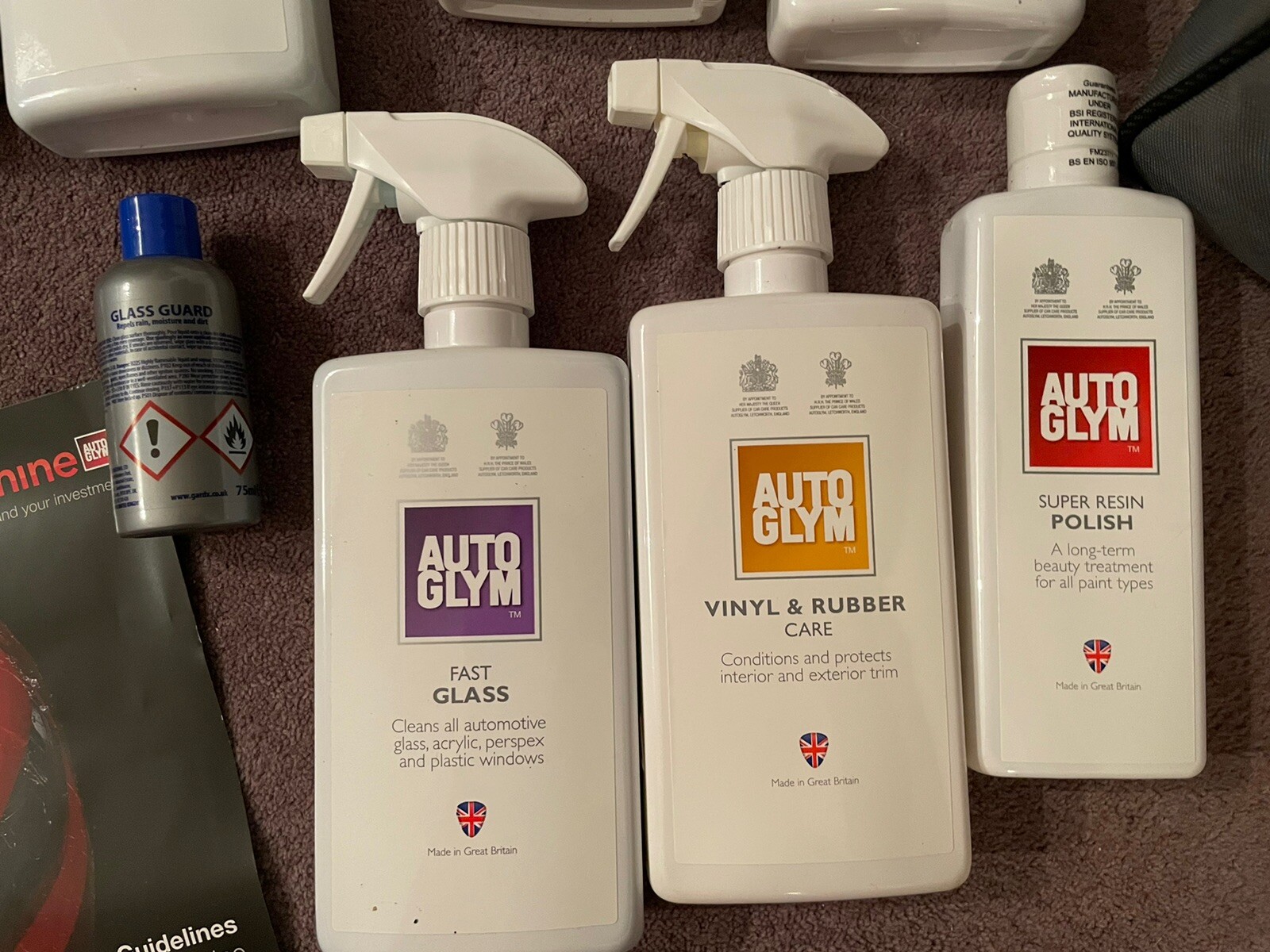 Autoglym LifeShine Car Cleaning Kit Set Bodywork Wheels and Interiors