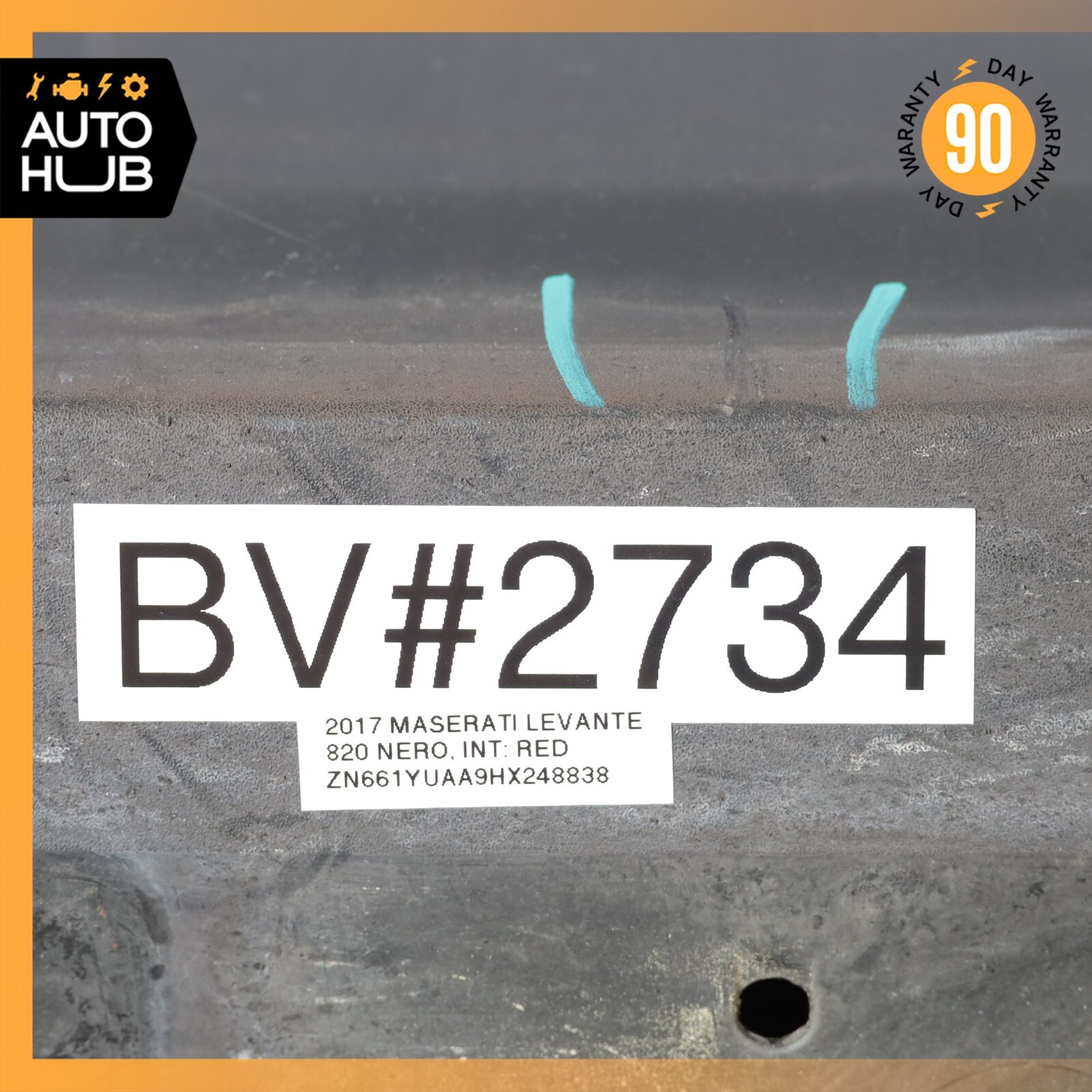 17-20 Maserati Levante S M161 Left Driver Side Rocker Panel Side Skirt OEM 26k