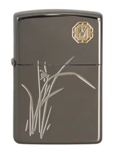 Zippo Lighter Neo SAGUNJA Orchid Windproof Free Shipping 6 Flints New in Box