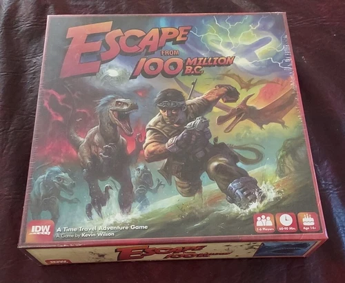 Escape From 100 Million BC Board Game NIB Shrink Wrapped