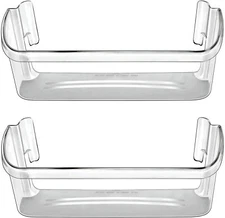 240323002 Refrigerator Door Bin Bucket Clear Compatible for Frigidaire- 2Pack*