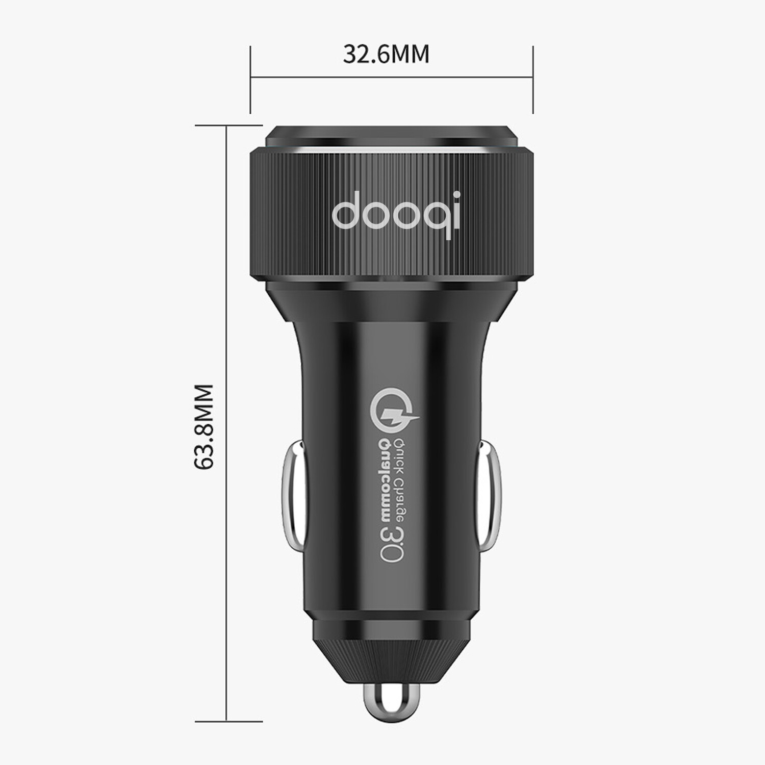 60W Dual USB TypeC Car Charger Fast Charging Adapter For iPhone Samsung Google eBay