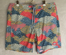 Saxx Swim Trunks Mens 38 Betawave 2N1 Boardie 19 Ballpark Pouch Board Shorts