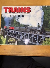 1995 Trains Calendar, Excellent Condition, Ideal For The Train Collector.