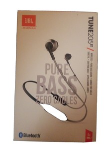 Jbl By Harman Pure Bass Zero Cables Tune 5bt Silver Earbuds Ebay