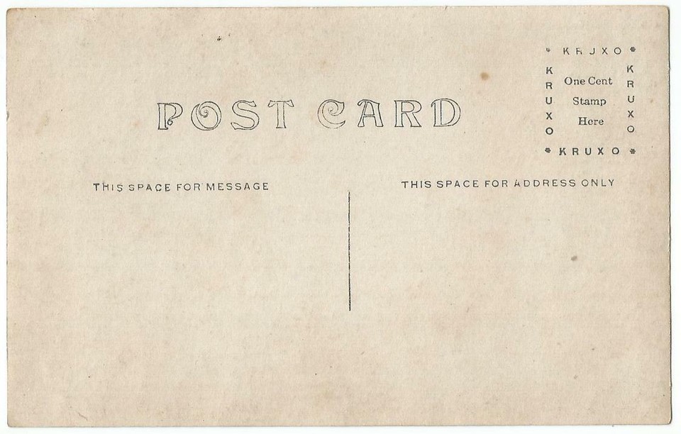 Centreville Michigan MI St. Joseph County Jail Kruxo RPPC Real