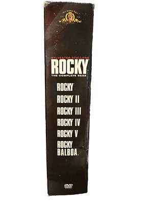 Rocky - The Complete Saga Collection (DVD 6-Disc Set, Widescreen