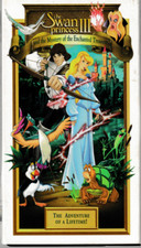 The Swan Princess III  Mystery of the Enchanted Treasure VHS Very Good