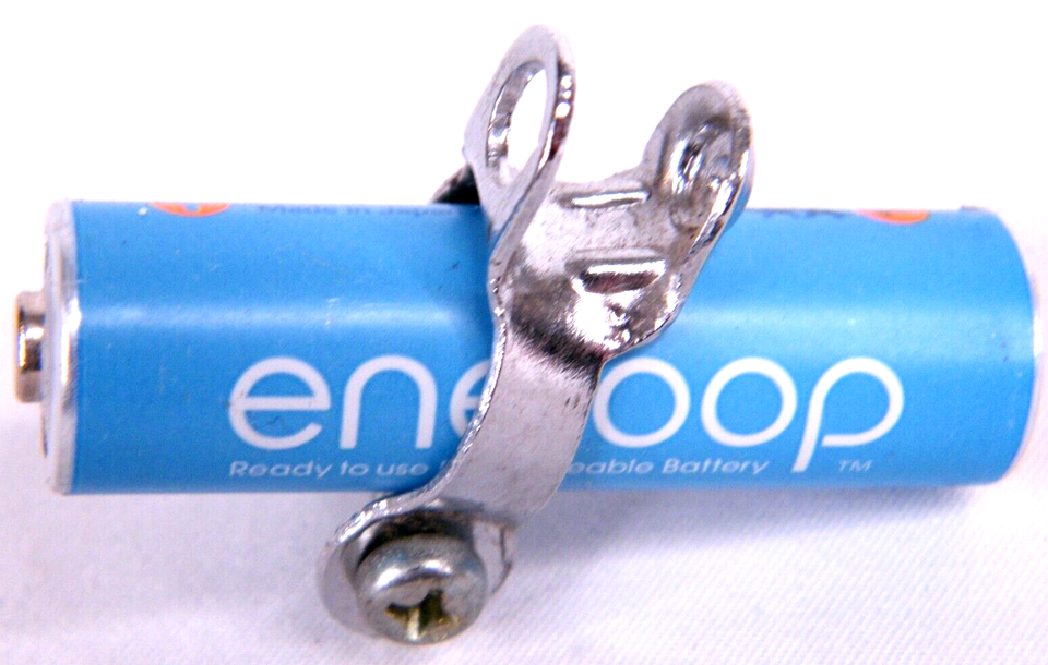 Vintage Bike Chainstay Chrome Clamp Cable Housing Stop Rear Derailleur