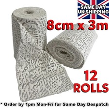8cm ModRoc Modrock Plaster of Paris Bandage 8cm X 3m 12 ROLLS - TOP QUALITY