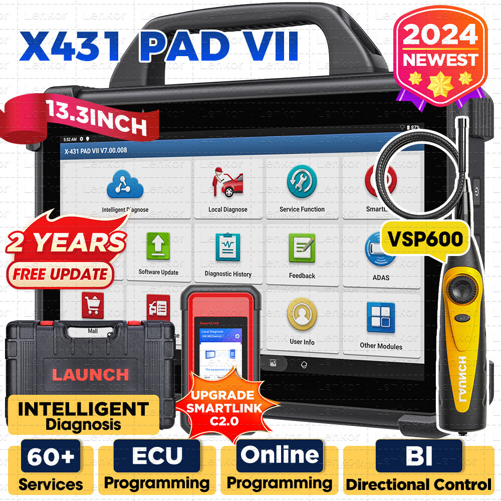2025 LAUNCH X431 PAD VII PAD7 ELITE Diagnostic Scanner Online Programming Coding-image