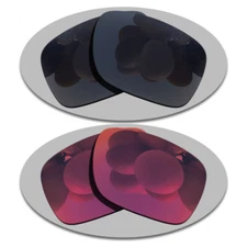 Black&Midnight Sun Lenses Replacement For-Oakley Holbrook Mix OO9384 Polarized