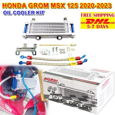R3 RADIATOR OIL COOLER MORIN ENGINE MOUNTING KIT FIT HONDA GROM MSX 125 2020-23
