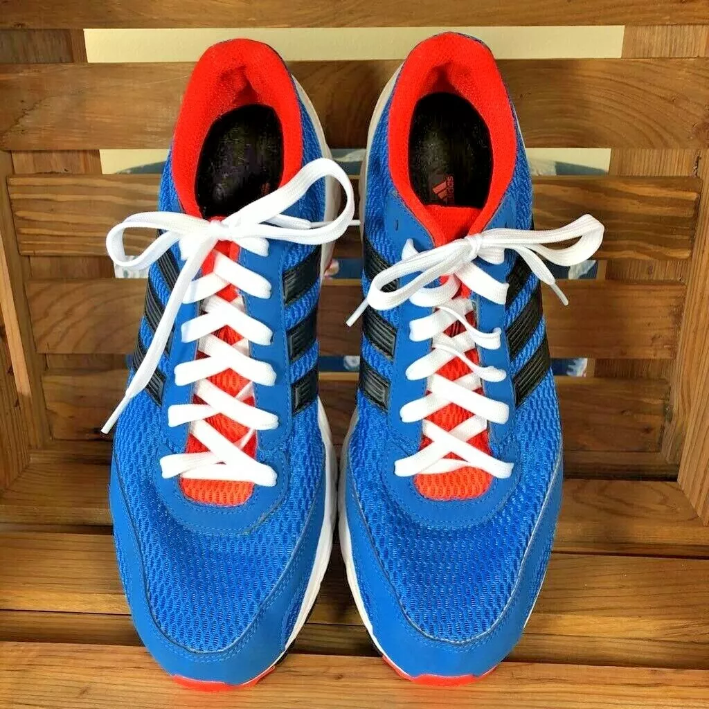 Adidas Mens Vanquish 6 Running Shoes Blue V21246 Up Low Top Mesh 11.5 M | eBay