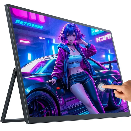 22 Zoll Touchscreen 120Hz Tragbarer Gaming Monitore 2560 * 1440 QHD IPS Display