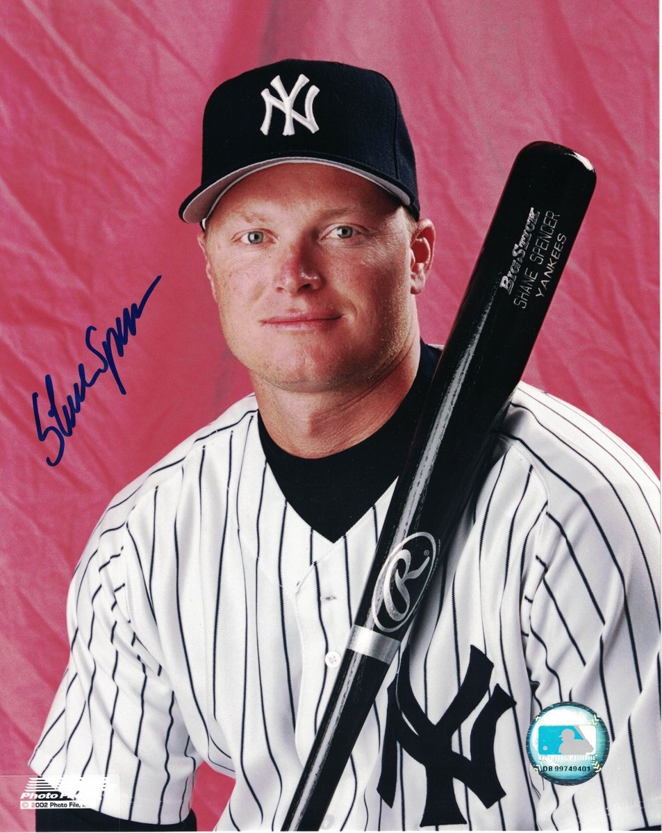 NY Yankees Shane Spencer Signed Autographed 8x10 Photo | eBay