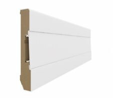SAMPLE of Skirting MDF Trunking White 100mm x 18mm