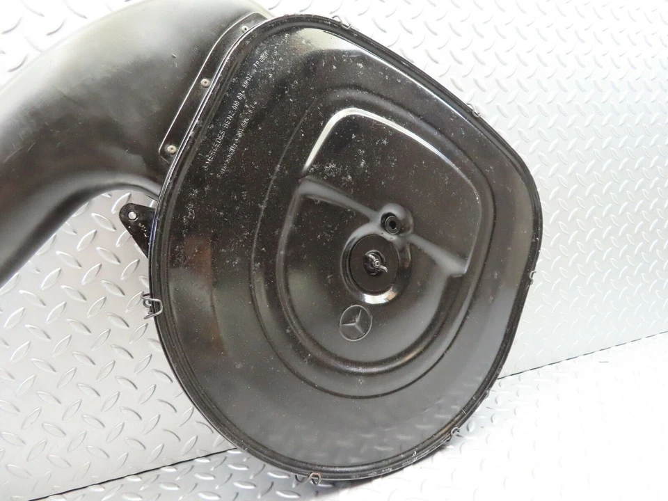 ⚙6400⚙ Carcasa de caja de filtro de aire con tapa de aluminio Mercedes-Benz W126 380SE Foto 2 de 4