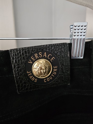 VERSACE WOMENS JEANS COUTURE..NWT... SIZE 30...LEATHER - Picture 5 of 11
