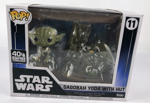 Funko Pop! Town: Star Wars Dagobah Yoda with Hut #11 Empire Strikes Back 40