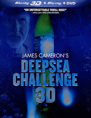 NEW James Cameron's Deepsea Challenge 3D [3D Blu-ray