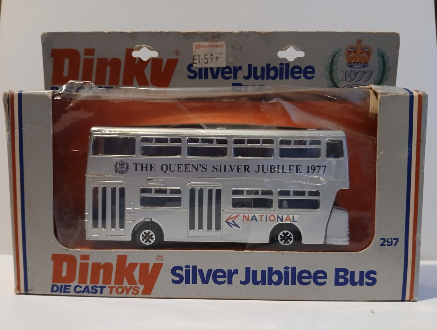 Dinky 297, Silver Jubilee Bus - Free Price Guide & Review