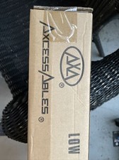 AxcessAbles MS-101L Low Profile Microphone Stand with Boom NEW