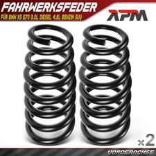 2x Federn Fahrwerksfeder Vorderachse für BMW X5 E70 3.0L Diesel 4.8L Benzin SUV