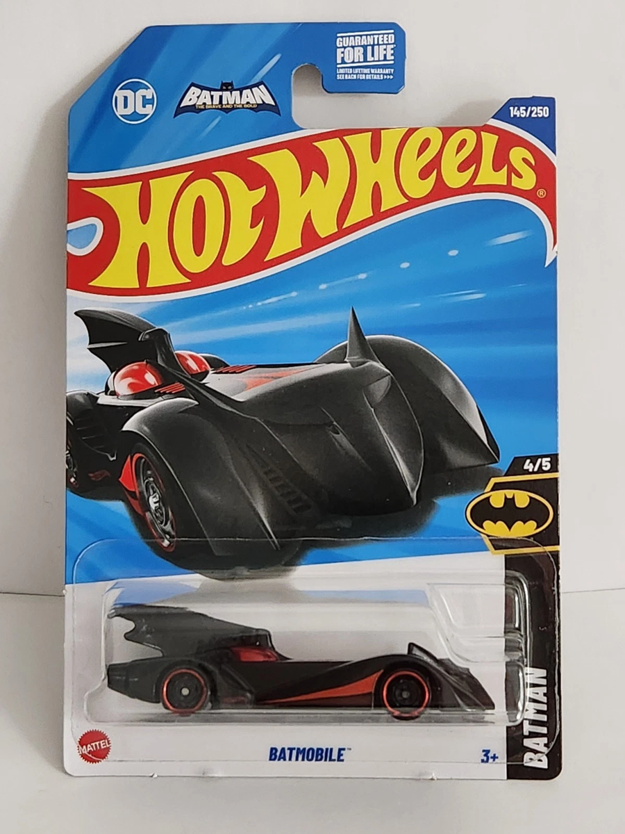 2025 Hot Wheels HW Batman 4/5 Black Batman The Brave And The Bold