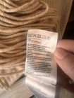 Women's H&M Thick Cozy Warm Beige Scarf with Fringe, Good Condition — photo 6