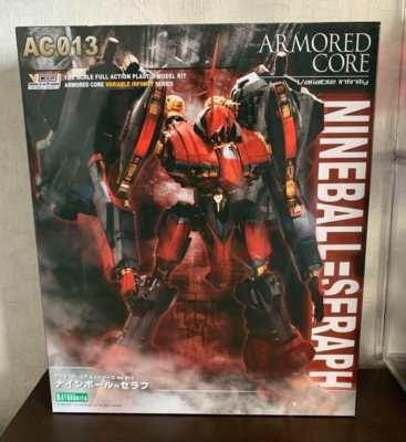 Kotobukiya Armored Core Nine Ball Seraph H210mm 1/72 Plastic Model