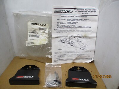 Code 3 ADJBKT006-B 2011 CAPRICE ROOF BRACKET.