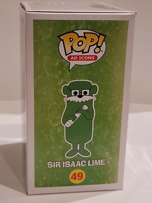 Funko Pop! AD Icons Otter Pops 49 Sir Isaac Lime Vinyl Figure | eBay
