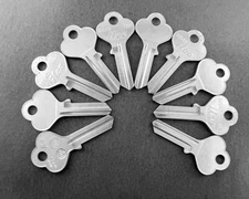 Lots of HR1 1014C Type Key Blanks for Harloc