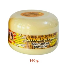 140g MYANMAR THANAKA Powder Tanaka 100% Original Reduce Dark Spots