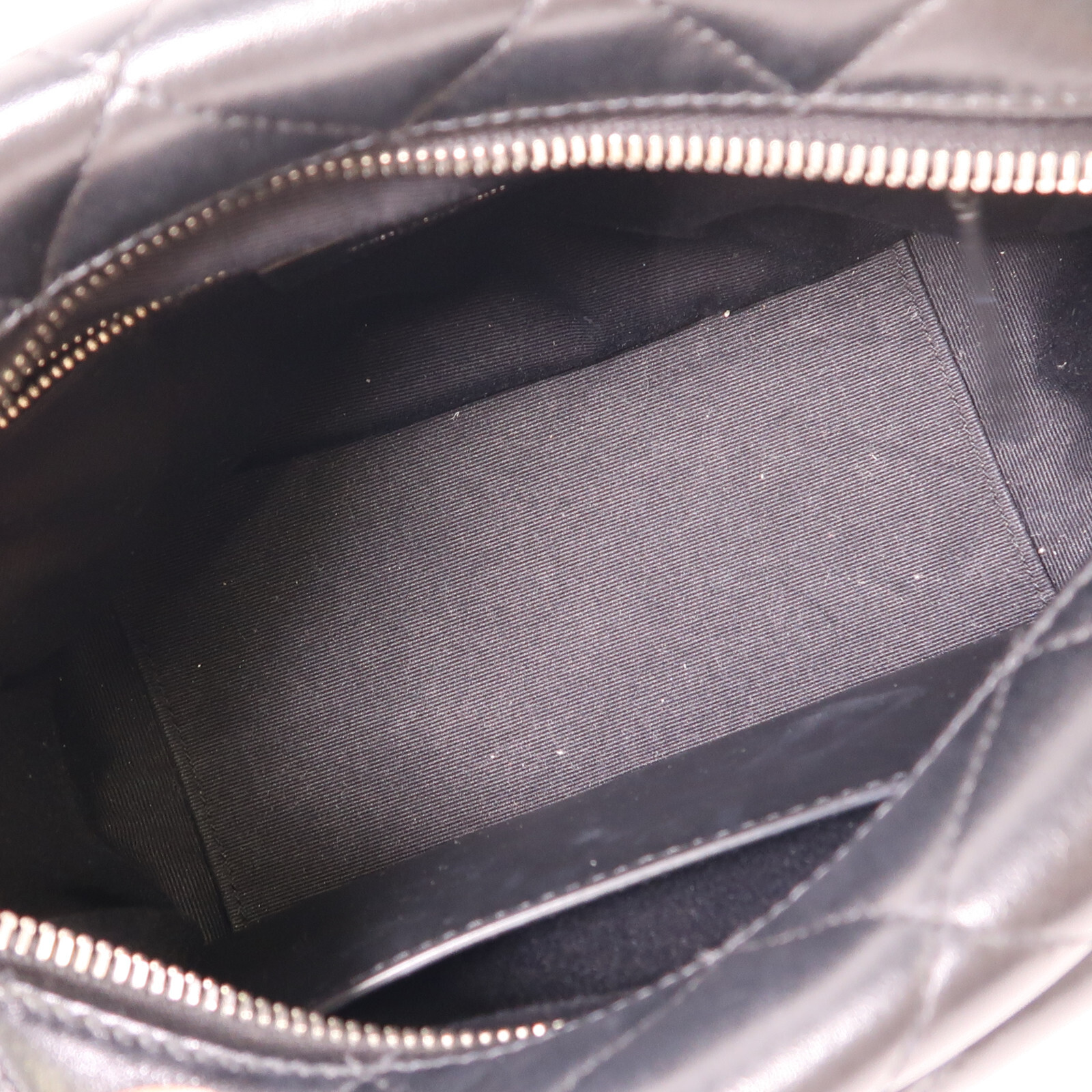 Borsa SAINT LAURENT YSL SHW Loulou borsa a tracolla catena 574102 pelle di vitello nera